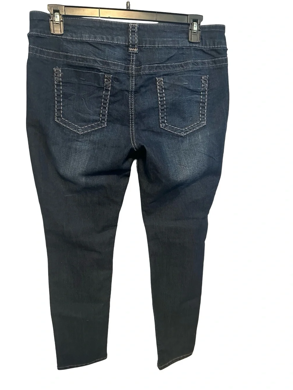Maurices Dark Blue Skinny Stretch Jeans - Picture 2 of 4